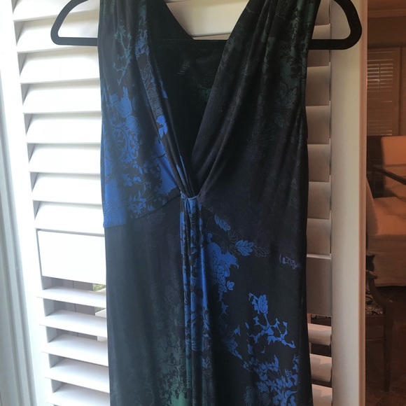 Soma Maxi Dress, Stretch Cotton Size Small EUC - Picture 2 of 6